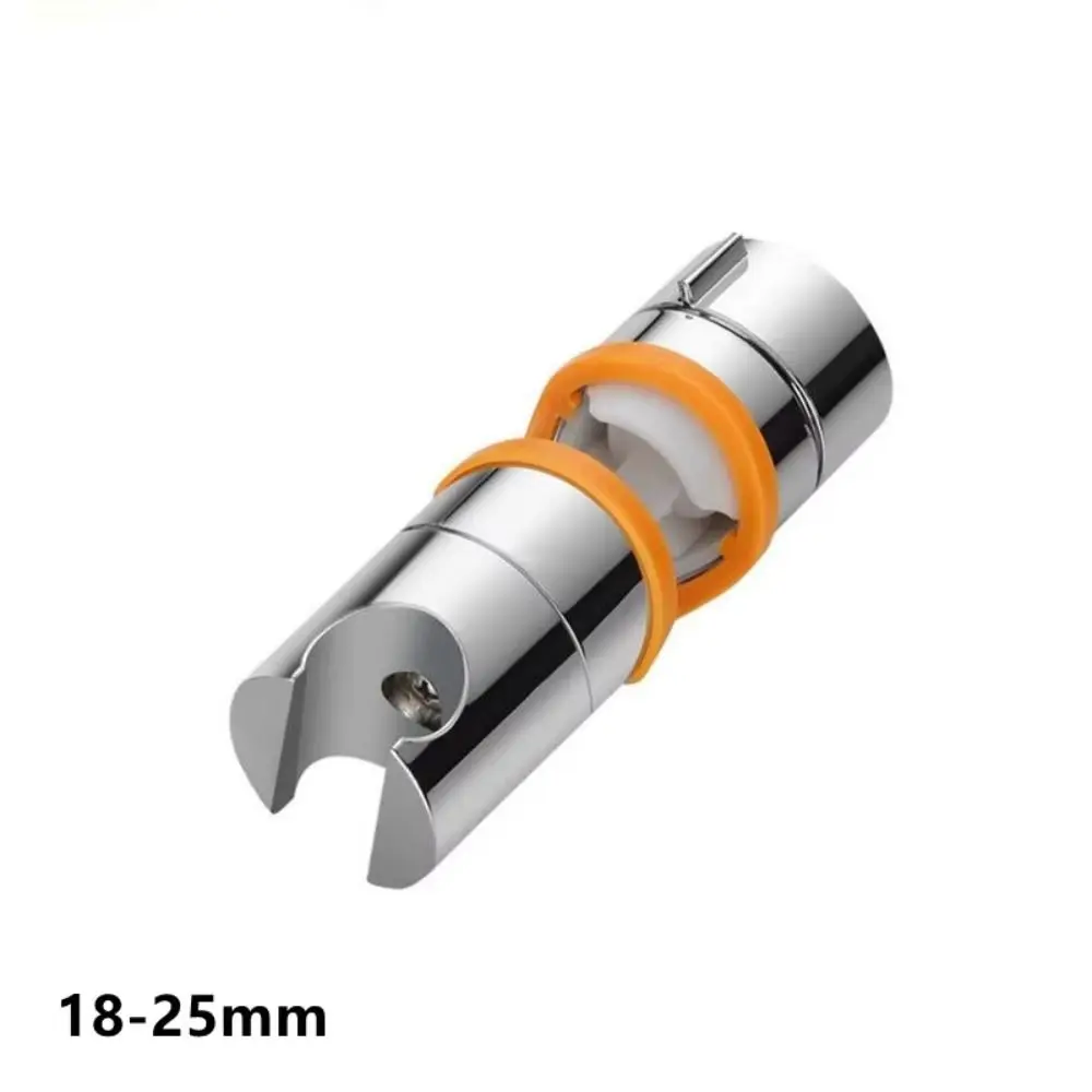 Strong Adhesive Backing Punch-Free Shower Head Bracket Adjustable Angle Design Smooth Edges Adjustable Wall Mounted Holder