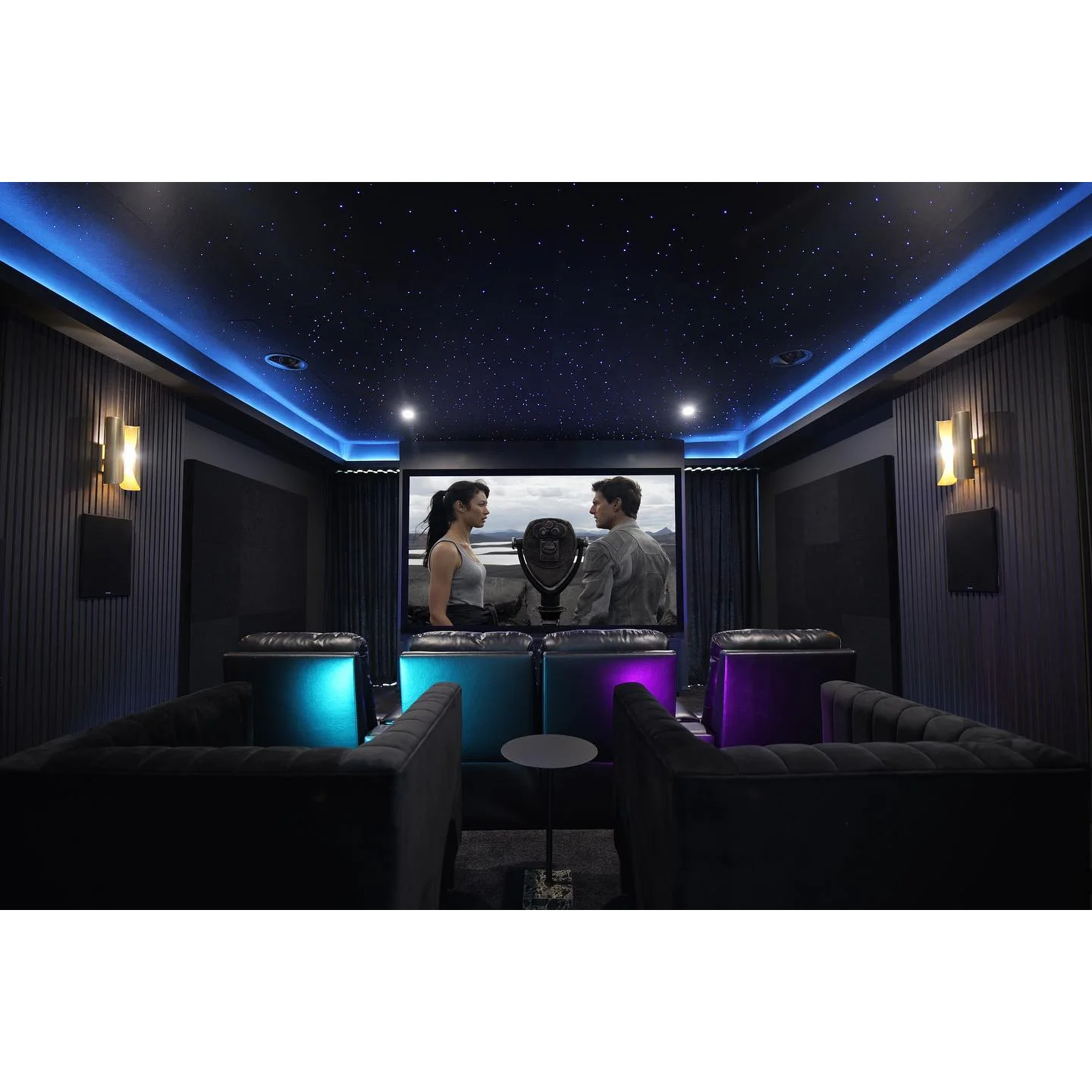 Finished Panels Fiber Optic Ceiling Stars Light Panels for Cinema Roof Ceiling Decoration