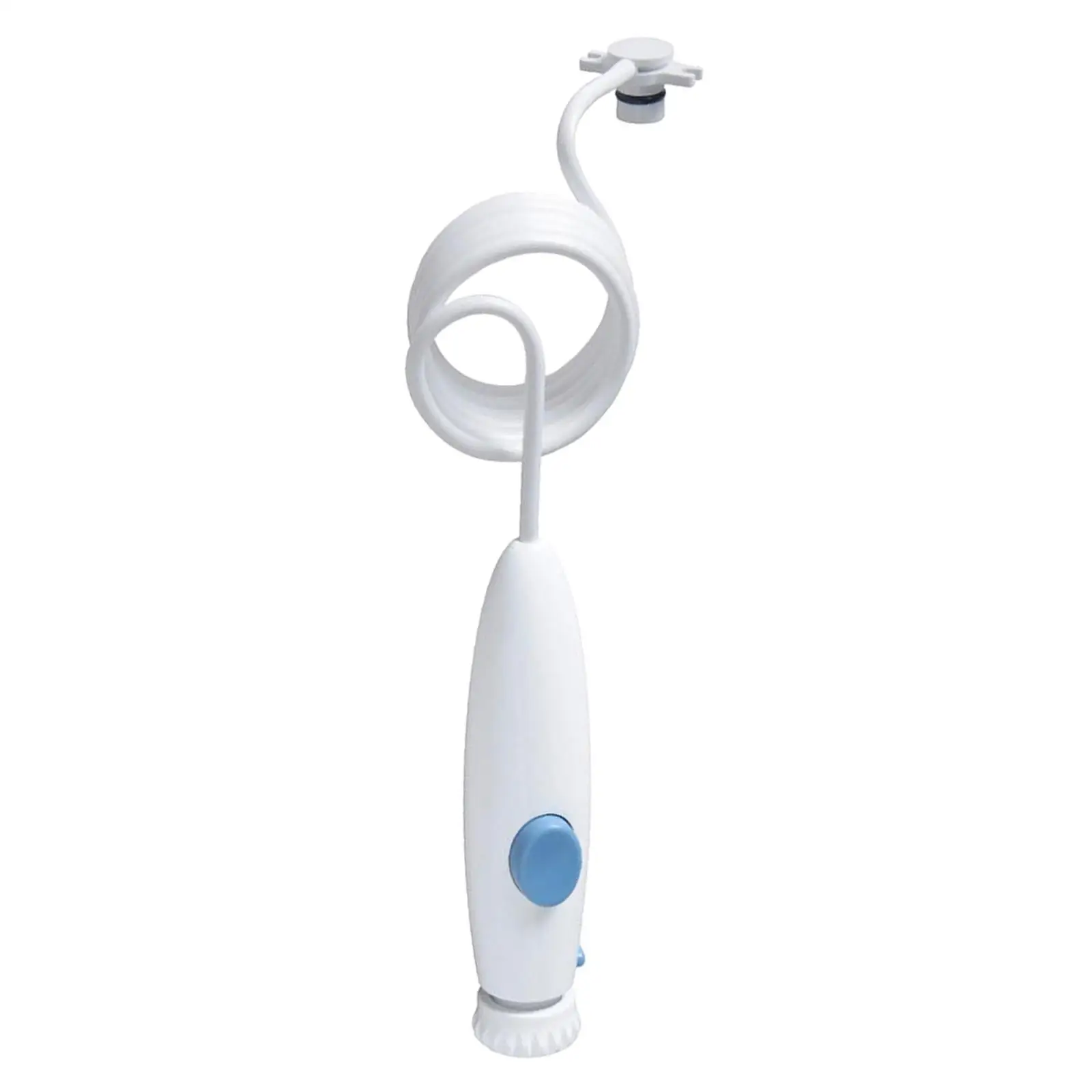 Water Floss Handle and Hose Assembly for WP-672 WP-950 WP-900 Oral Irrigator Replacement Part White ABS Plastic New 17cm Kit