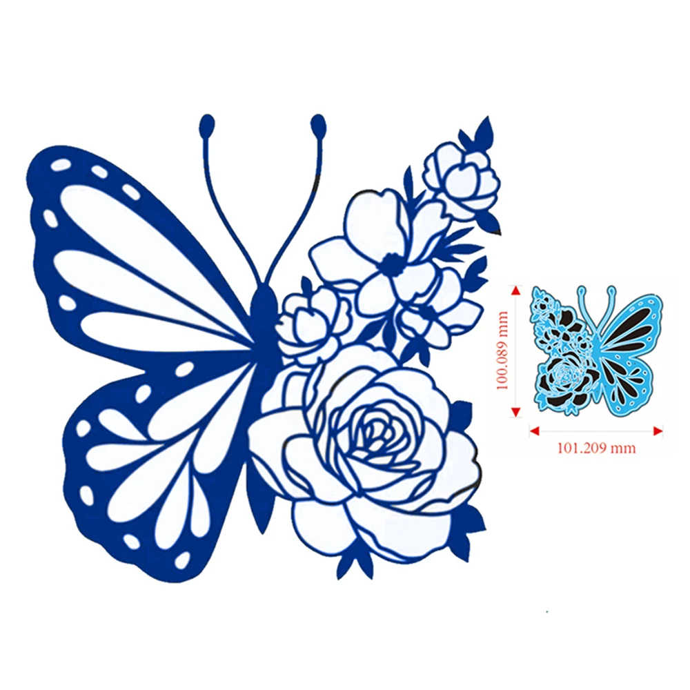 Butterfly Cutting Dies Cut Die Mold DIY Scrapbook Album Paper Card Making Craft Embossing Decoration Stencil Metal