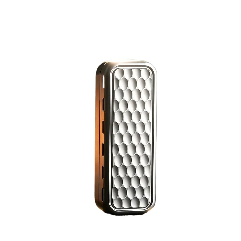 The Same Tuning Fork Push Card EDC Decompression Toy Fingertip Gyro Metal Tide Play Hand Handle Decompression Artifact