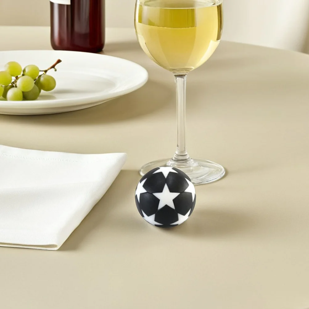 

10Pcs Desktop Soccer Balls 32mm High Precision Mini Foosballs for Stress Relief and Realistic Gameplay Footballs Bulk