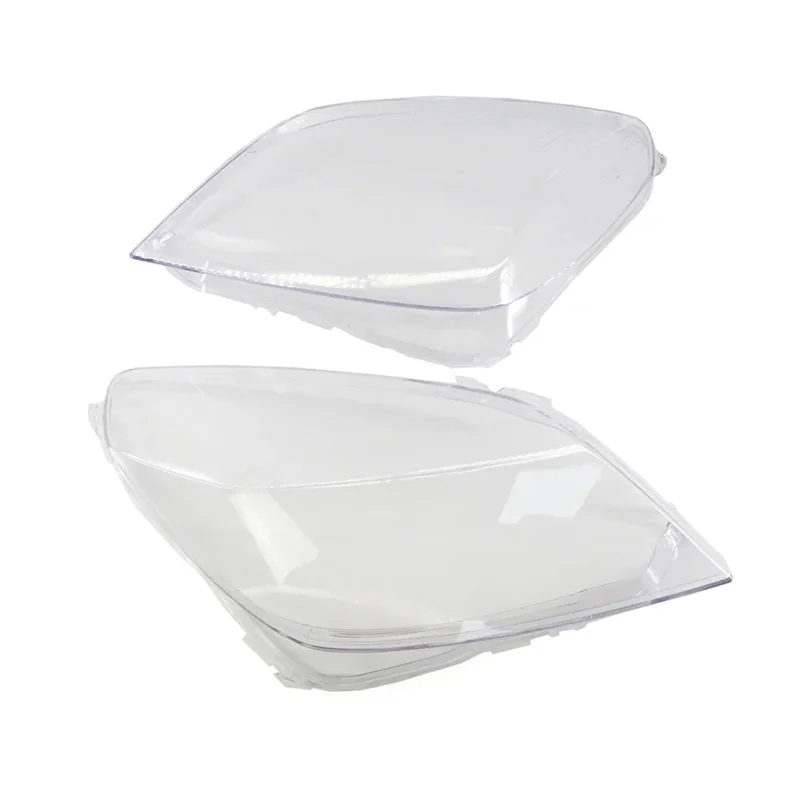 AY03-1 زوج سيارة عدسة المصباح الأمامي غطاء رئيس ضوء عاكس الضوء الجبهة ضوء قذيفة لأوبل أسترا H 2004 2005 2006 2007 2008 2009