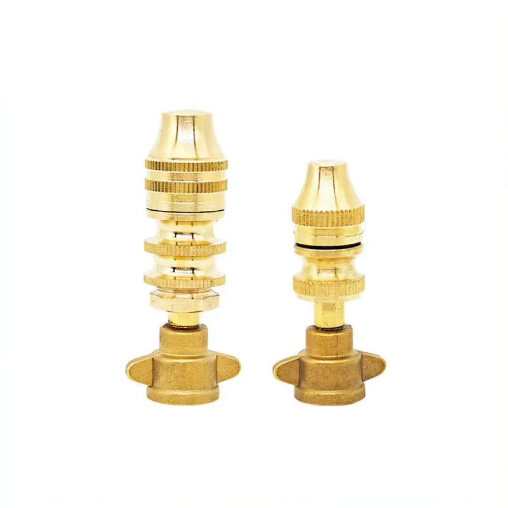 Brass Electric Sprayer Nozzle Adjustable Long Range Mist Sprinkler Agricultural Farming Garden Greenhouse Irrigation Head