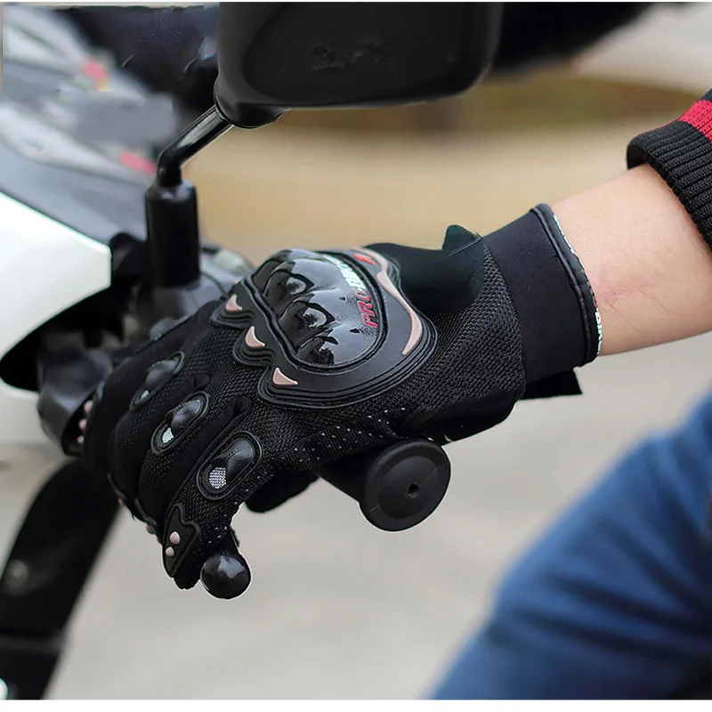 Motorcycle Gloves Men\'s Motorcycle Gloves Breathable Closed Finger Racing Gloves for Outdoor Sports Crossbike Riding bicicleta