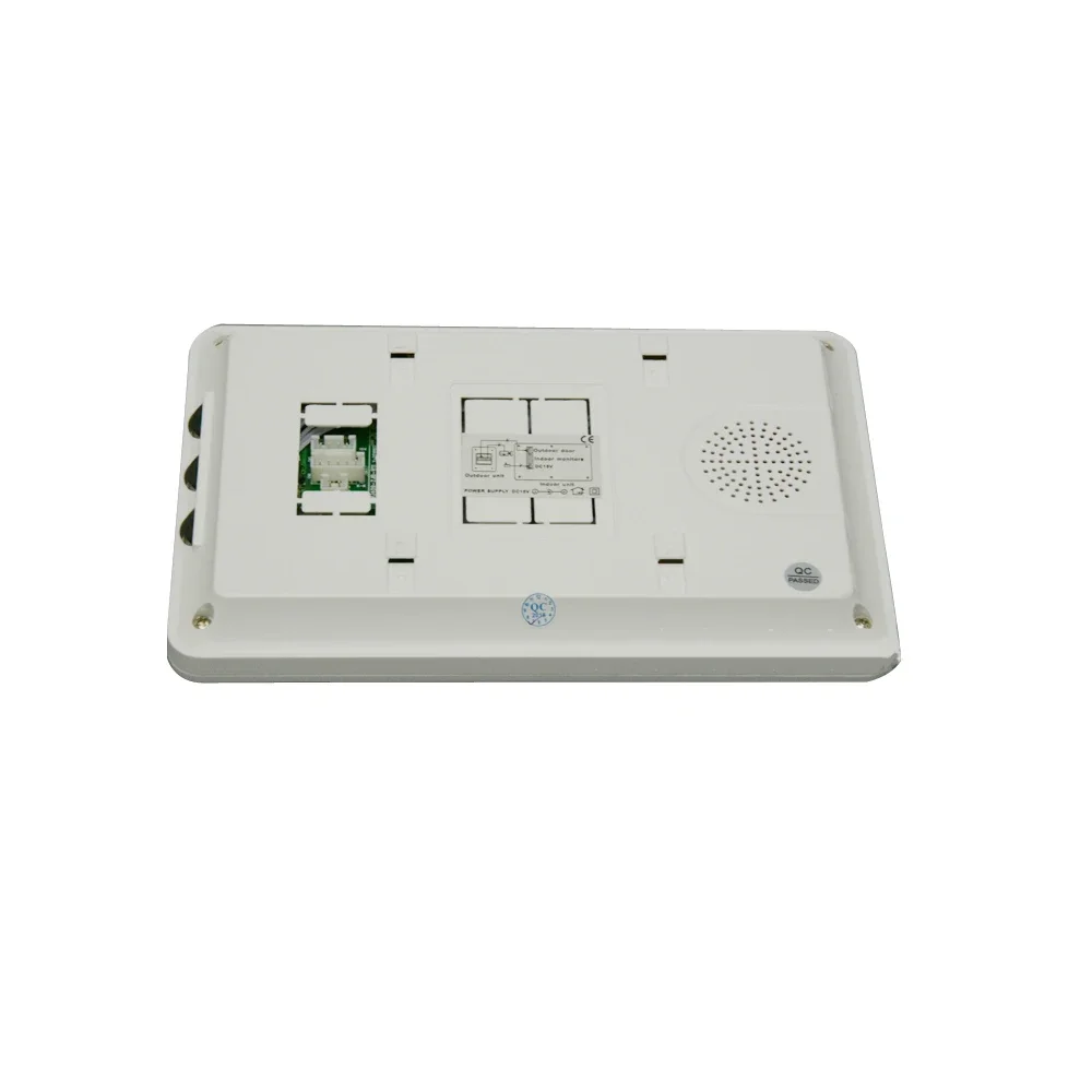1Set Montaggio A Parete 4 ''Schermo LCD Uso Domestico Interno Videocitofono Visitatore Talk-back Porta Sblocco Campanello Citofono Sistema