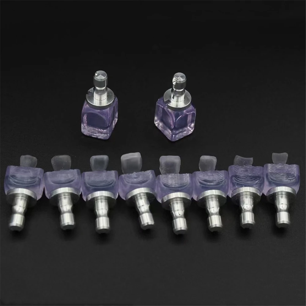 5pcs/box Hot Sell  Dental Special Color Press Ingots  Dentitude Amber Series Glass Ceramic Lithium Disilicate Block