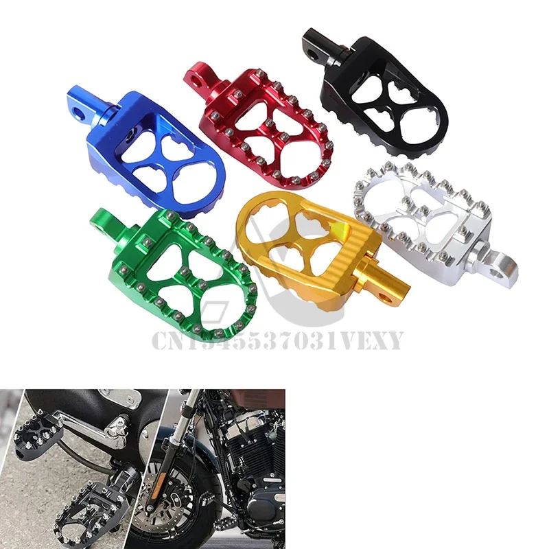 

Motorcycle Gear Shift Brake Pedals Toe Shifter Peg for Harley Dyna Fatboy Sportster 883 Street Bob Bobber Chopper