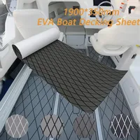 1900*350*6mm Engraved Diamond Pattern EVA Foam Boat Decking Sheet Mat for Kayak  Anti-slip Pad Marine Accessories Flooring Mat