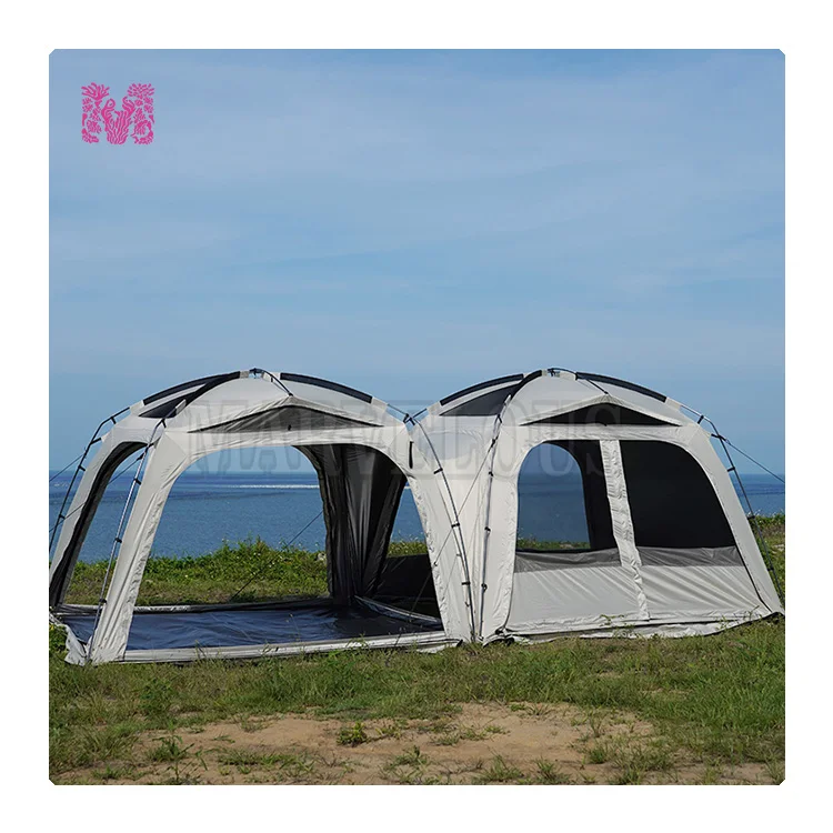 

Extra Large Tent 4-6/6-8/8-12 Person Waterproof Double Layer Camping Tent Shelter Tent