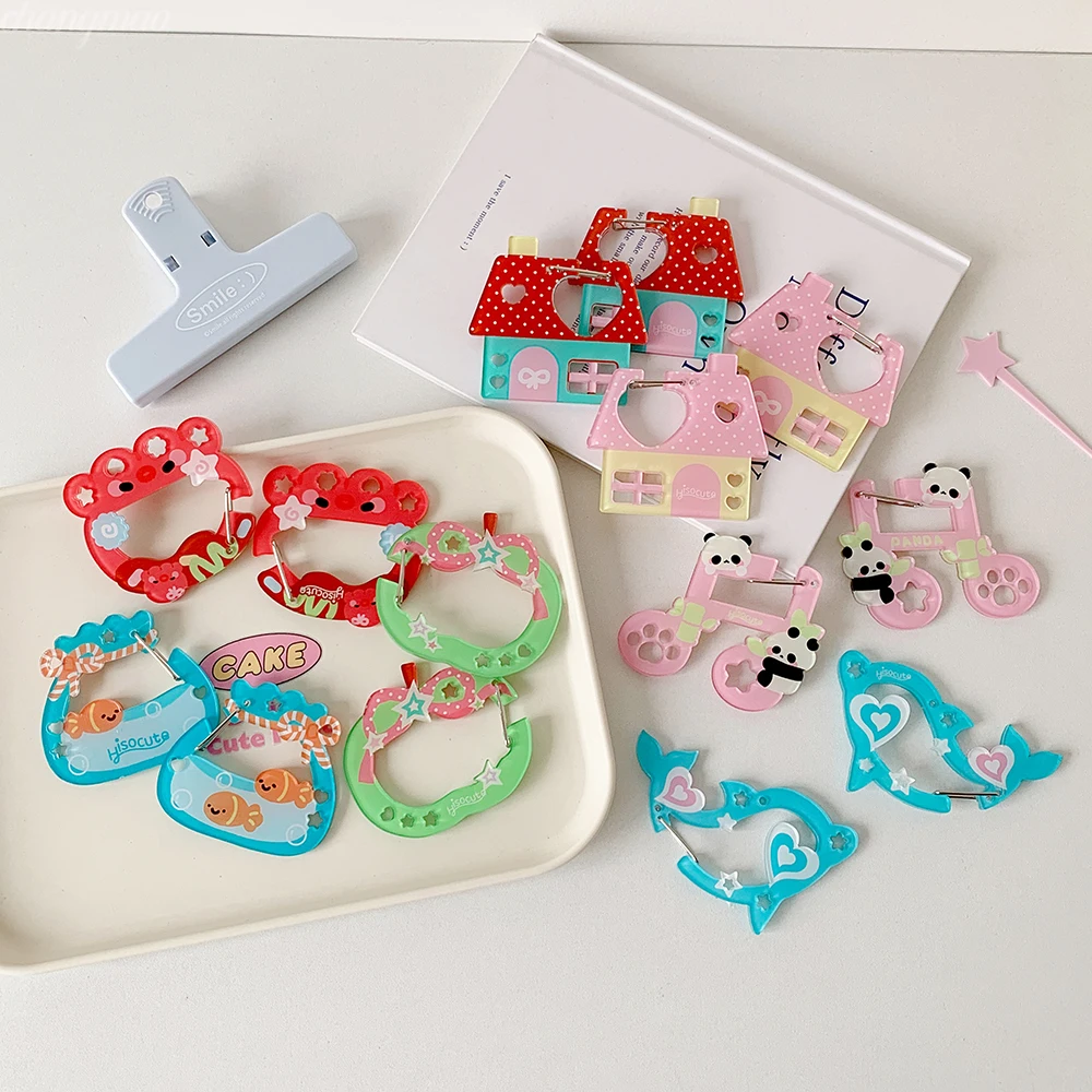 Portable Acrylic Pendant Handbook Decoration Keychain Charm Ita Bag Buckle Backpack Accessories For Everyday Use image 6
