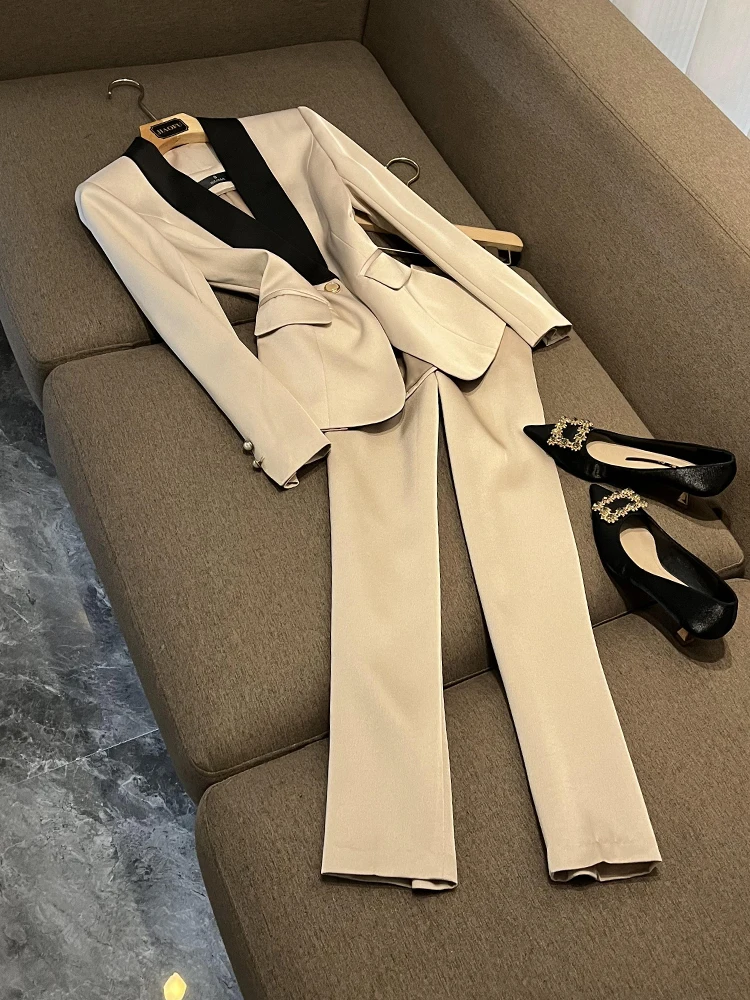 

Женский костюм Ele Profional, модное деловое пальто для женщин в возрасте 25–35 лет, осенняя коллекция JF-