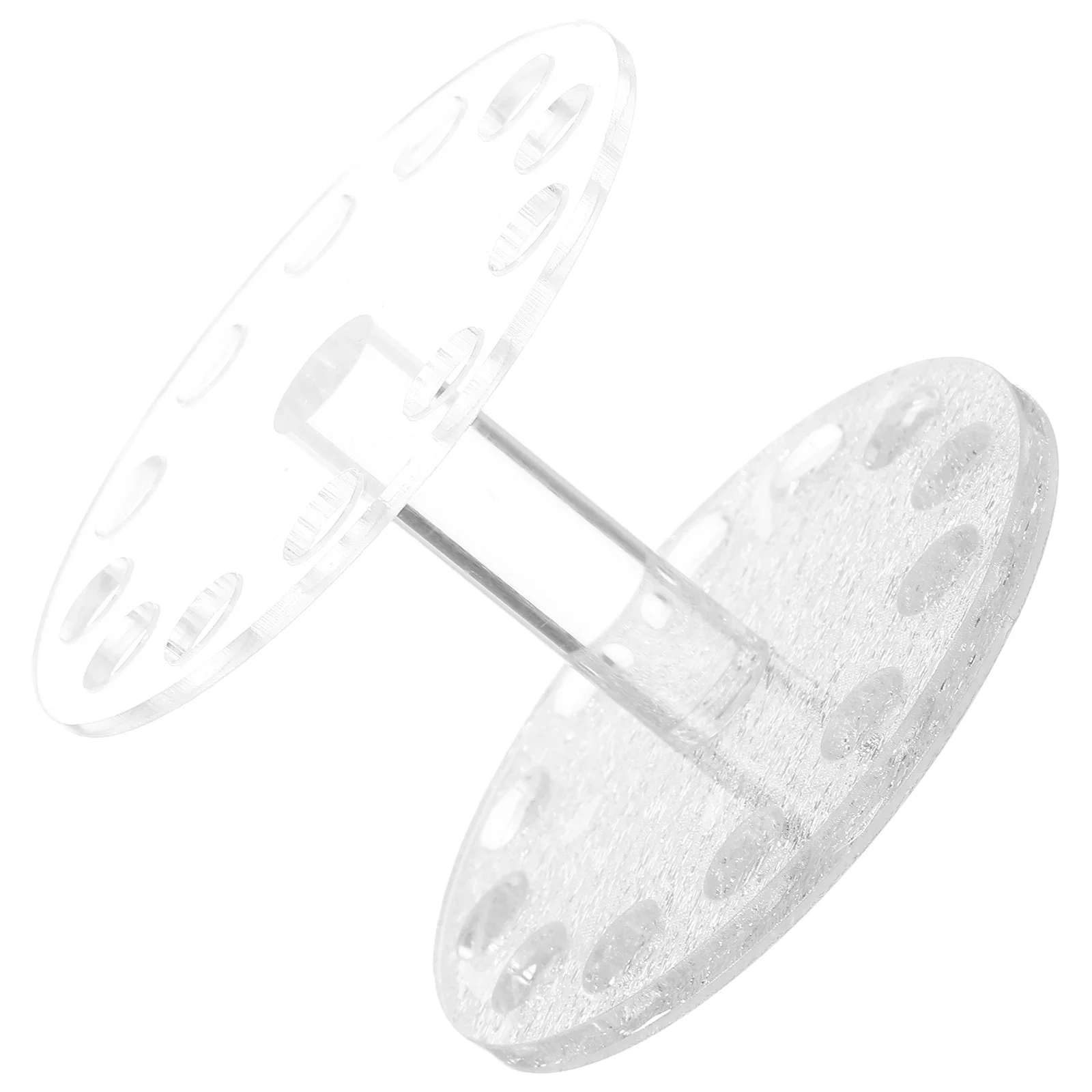 1pc supporto portatile per penna per nail art a forma di cuore in cristallo per pennello gel UV strumenti per smalto organizzatore spazzola per unghie