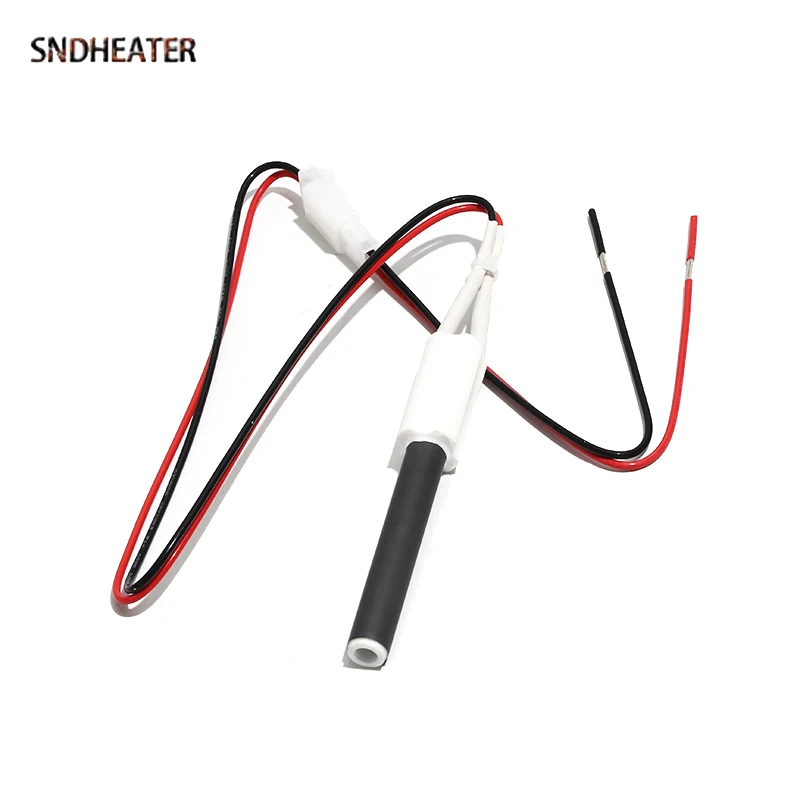 SNDHEATER 220V Pellet Stove MCH Ceramic Igniter Element ID6mm Electric BBQ Ignitor Heating Rod Corrosion Resistance 300W 100mm