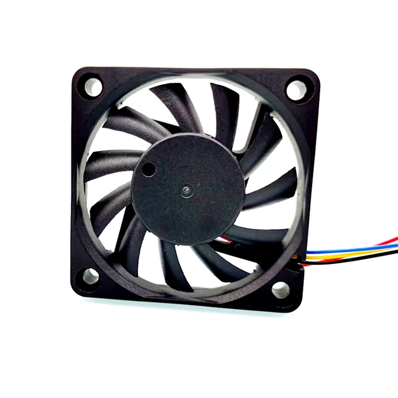 DC 5V 12V Double Ball Bearing 6010 60MM 60x60x10MM Ultra-Thin Silence Graphics Card Fan Cooling Fan With 4pin PWM