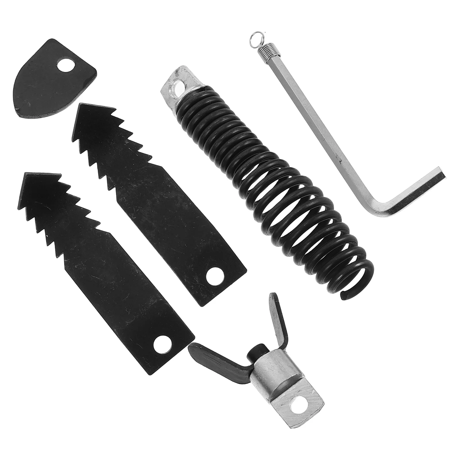 Tool Drain Cleaner Knife Head Stainless Steel Dredging Equipment Replacement Parts