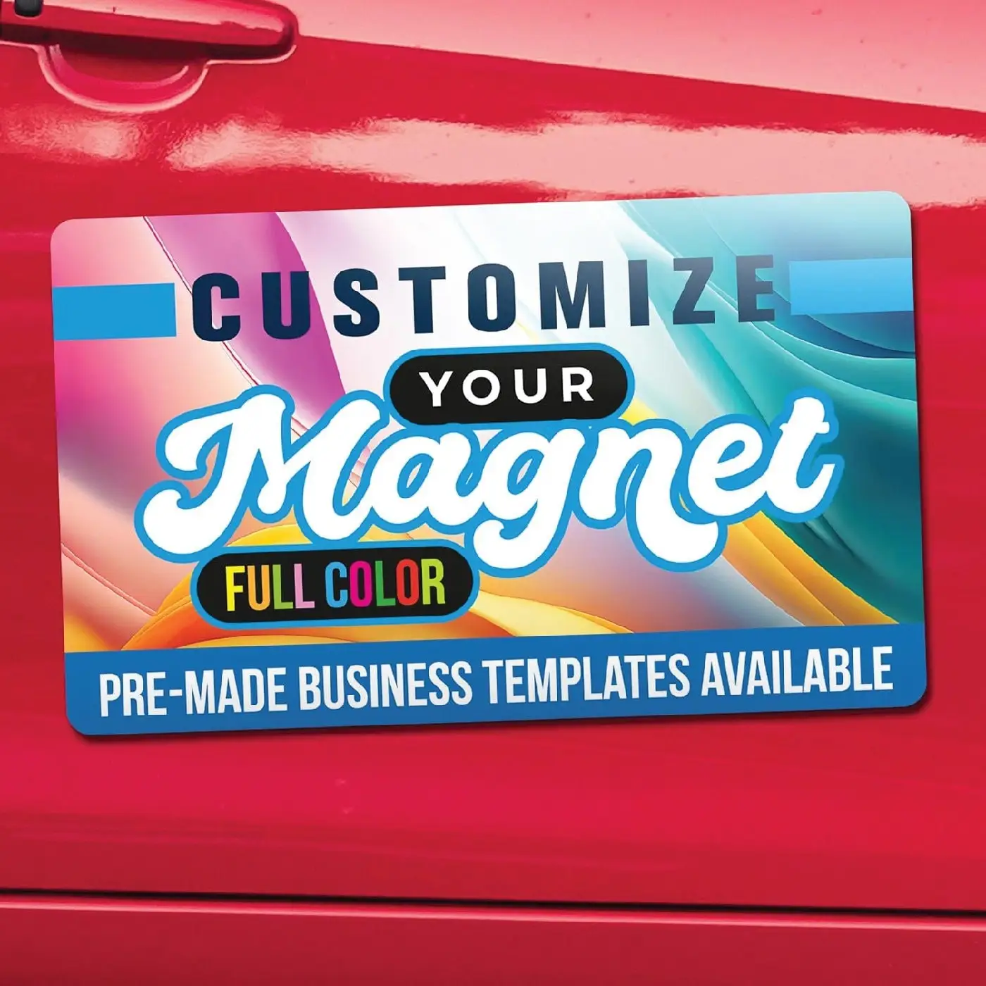 Maßgefertigte magnetische Fahrzeugschilder, langlebige Vinyl-Automagnete, individuelle Automagnete, Fahrzeugmagnetschilder, magnetische Autoschilder, Geschenk