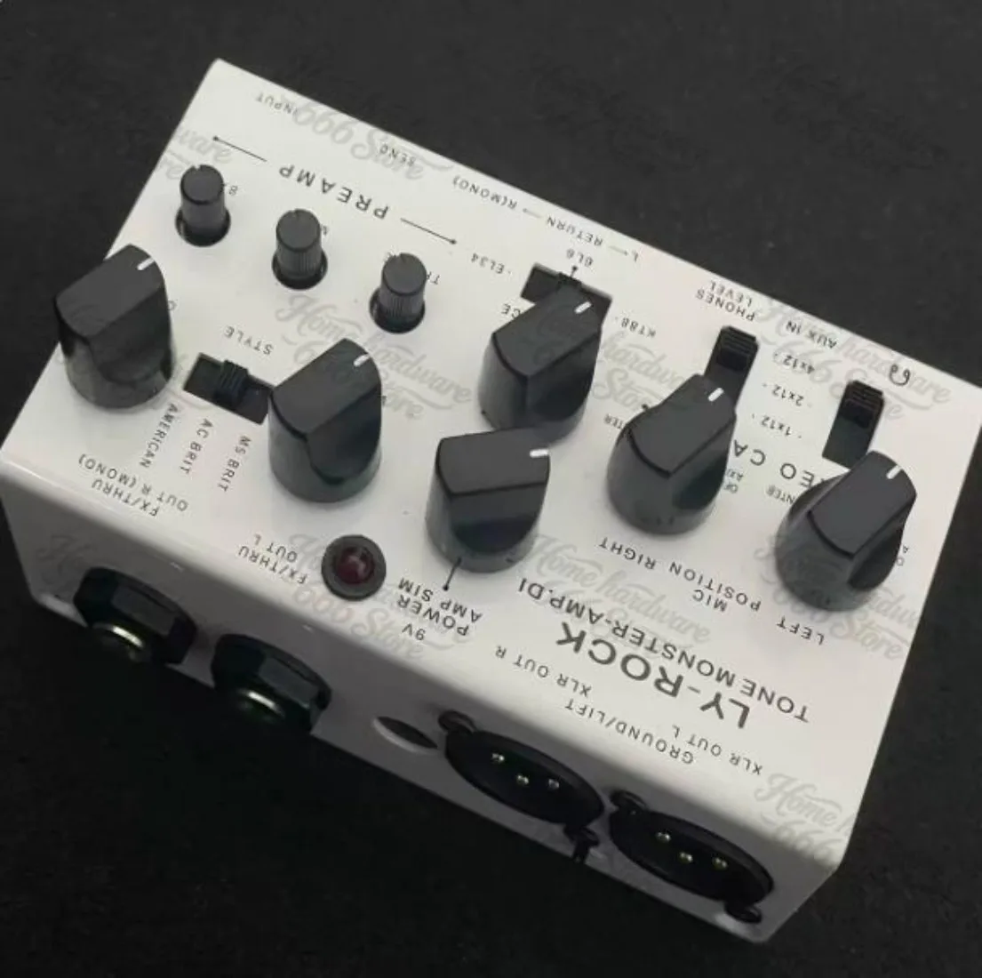 Guitar Case Simulation DI Box (8-in-1 0-watt Box Head Audio Workstation)