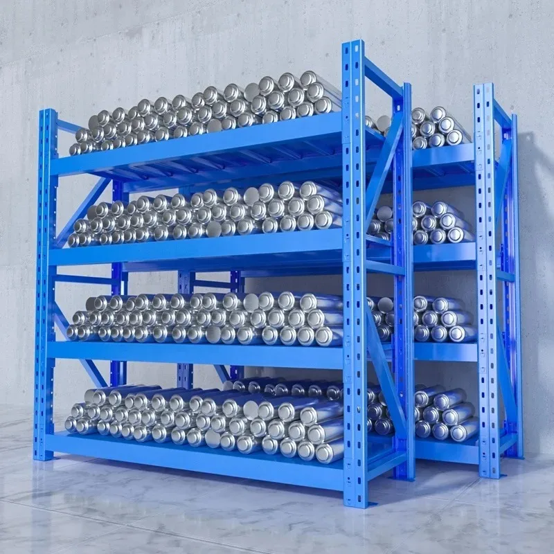Boltless Adjustable Heavy Duty 800kg/Layer Steel Racks Warehouse Industrial Stack Storage Racking Shelving System for Aquarium
