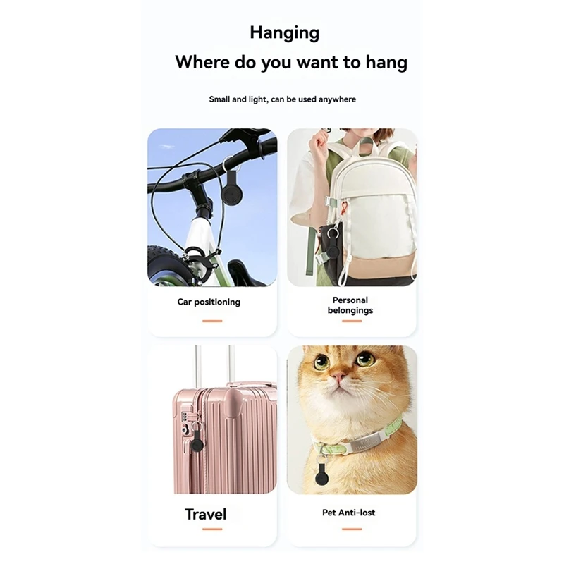 Bluetooth GPS Tracker Global Positioning Finder Smart Anti-Lost Alarm, Reminder, Positioning Device B