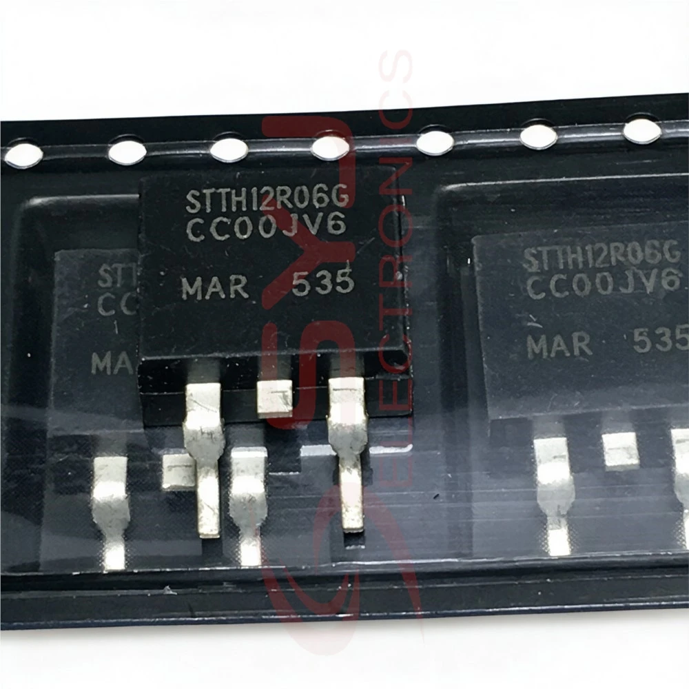 5PCS STTH12R06G IPB034N03LG IGB10N60T IRF3710ZS J412 RJH60D3 TO-263