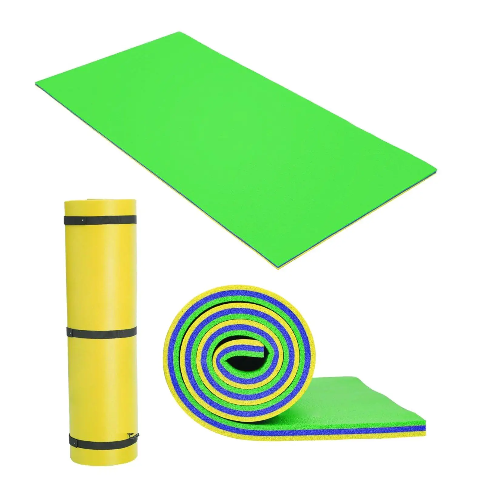 Foam Floating Pad Water Mattress Outdoor Pool Lake Raft Cushion for Summer Family Party Use