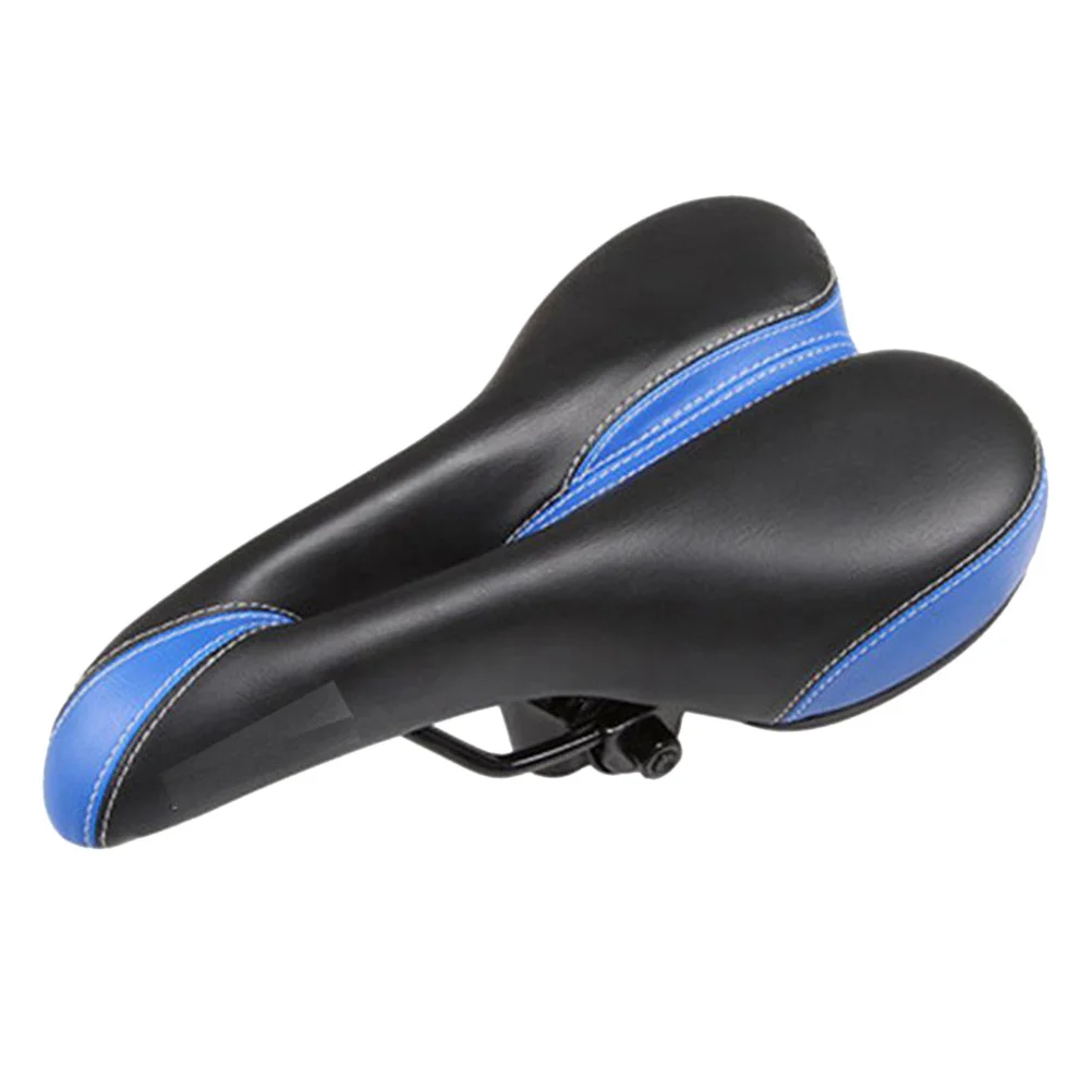 

Blue Bike Saddle Comfortable Road Mountain Sports Cushion Pad Lightweight Shockproof Cycling Seat Suitable for Road Mountain