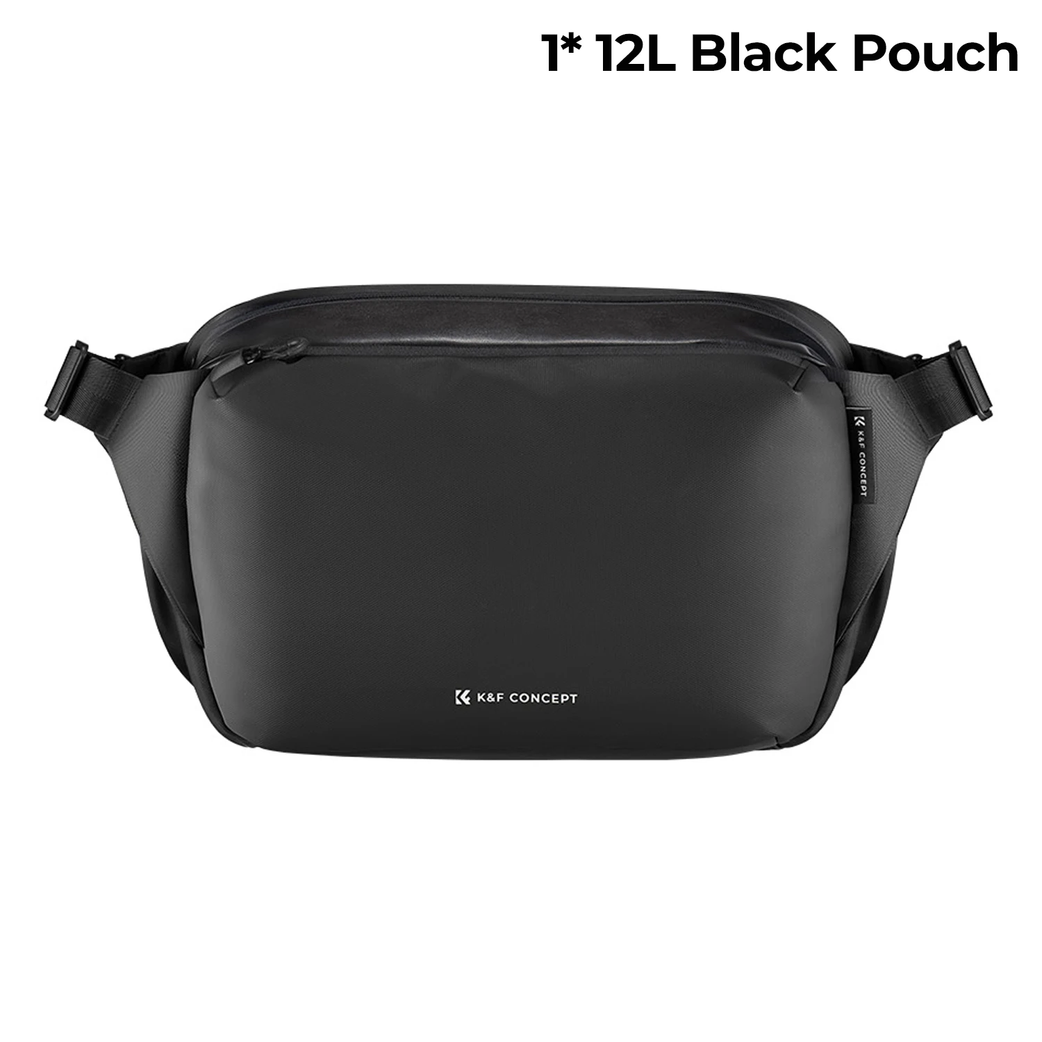 12L Black Pouch