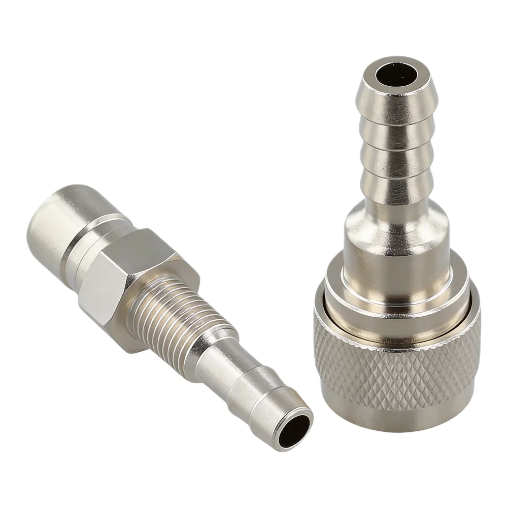As Shown In The Figure Fuel Line Connector Fuel Hose Connection Robust Metal Alloy Construction Secure Metric Thread Design