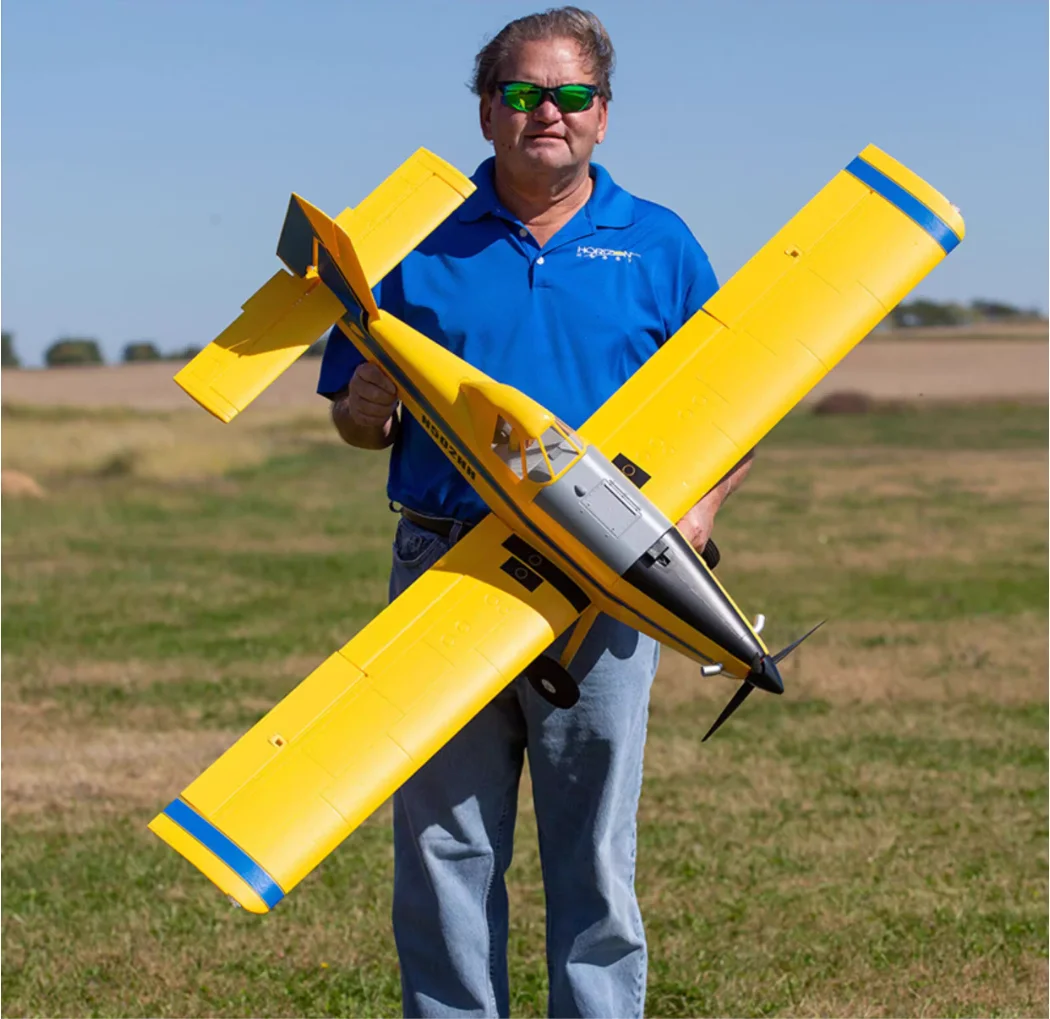 

Радиоуправляемый самолет Horizon Hobby Air Tractor, размах крыльев 1,5 м, масштабная модель, классическая сельскохозяйственная окраска, короткий взлет и посадка, стабильный полет