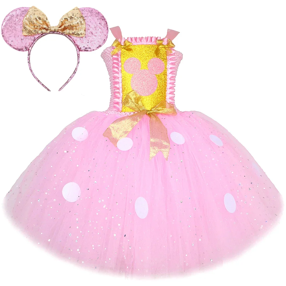 minnie mouse first birthday dress Minnie mouse birthday tutu outfit, with ribbon tutu