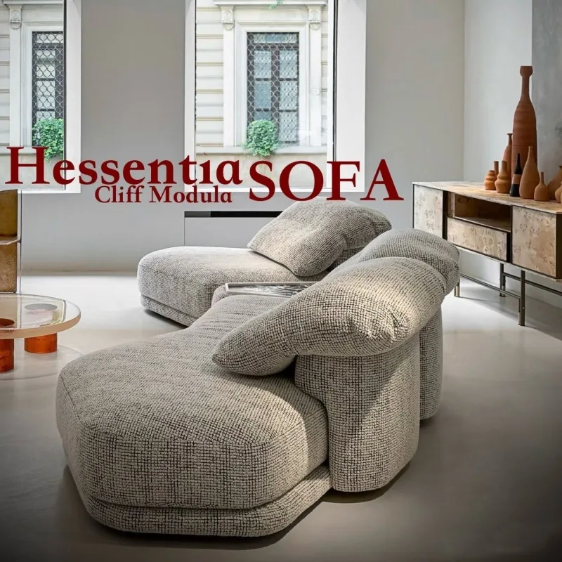 Module de salon minimaliste italien, canapé de forme spéciale