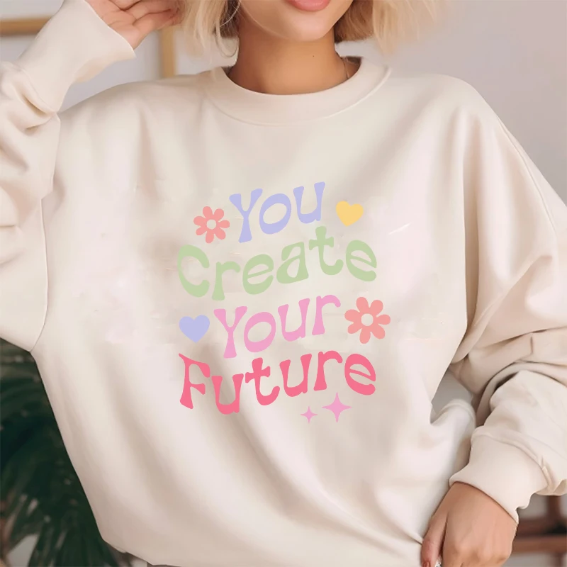 Coloful Iron On Self Love Letter For Clothing Fashion Women Heat DTF Transfer Sticker T Shirts High Quality DIY Folwer Appliqued