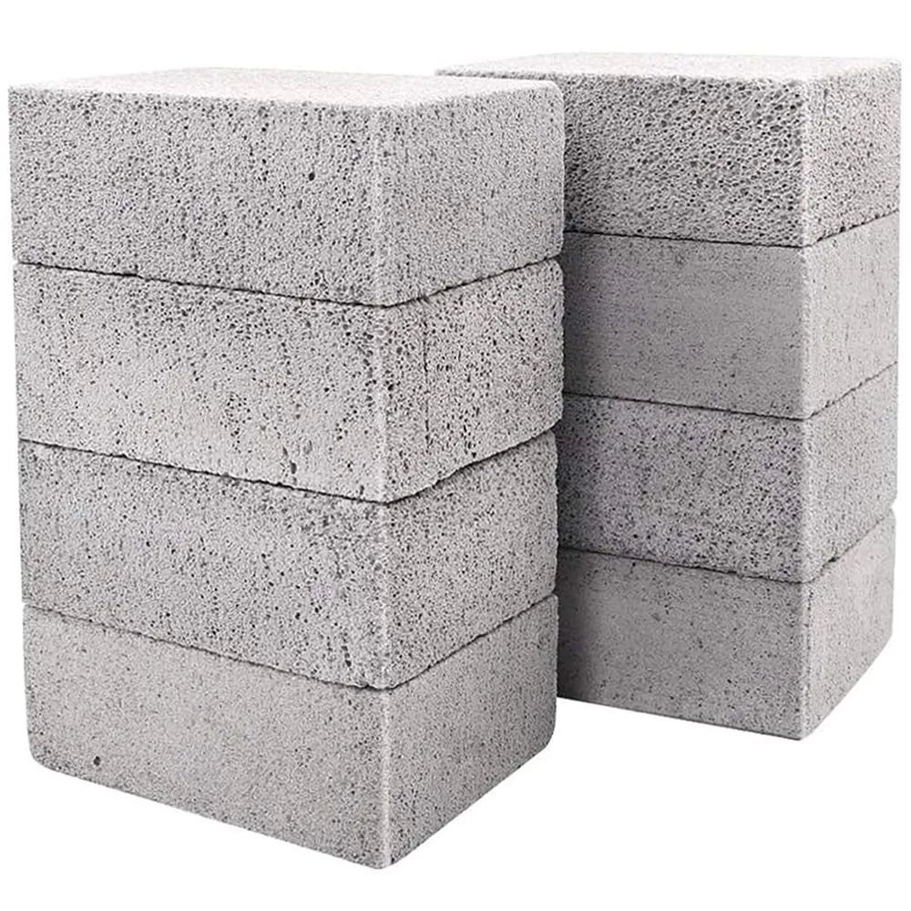 ABUL-8 Pack Grill Griddle Cleaning Brick Block Pumice Stones For Removing BBQ Grills, Racks, Flat Top Cookers, Pool
