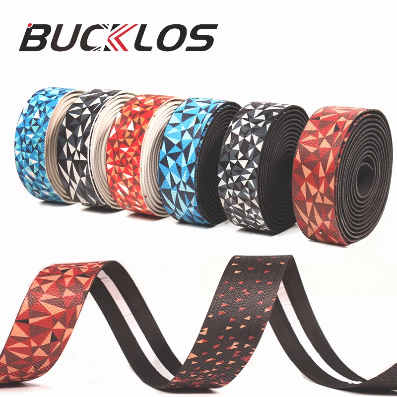 BUCKLOS Drop Bar Tape 2200mm Road Bike Handlebar Tape Soft Comfortable Speed Cycling Wrap Non-slip Bicycle Handle Bar Belts