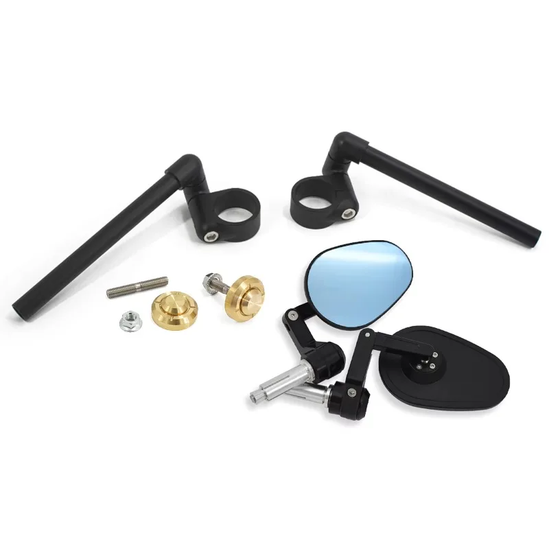 Adjustable CNC Aluminum Handlebars  450CL-C Folding Motorcycle Fork Tube Clip Cross Bar Easy Installation
