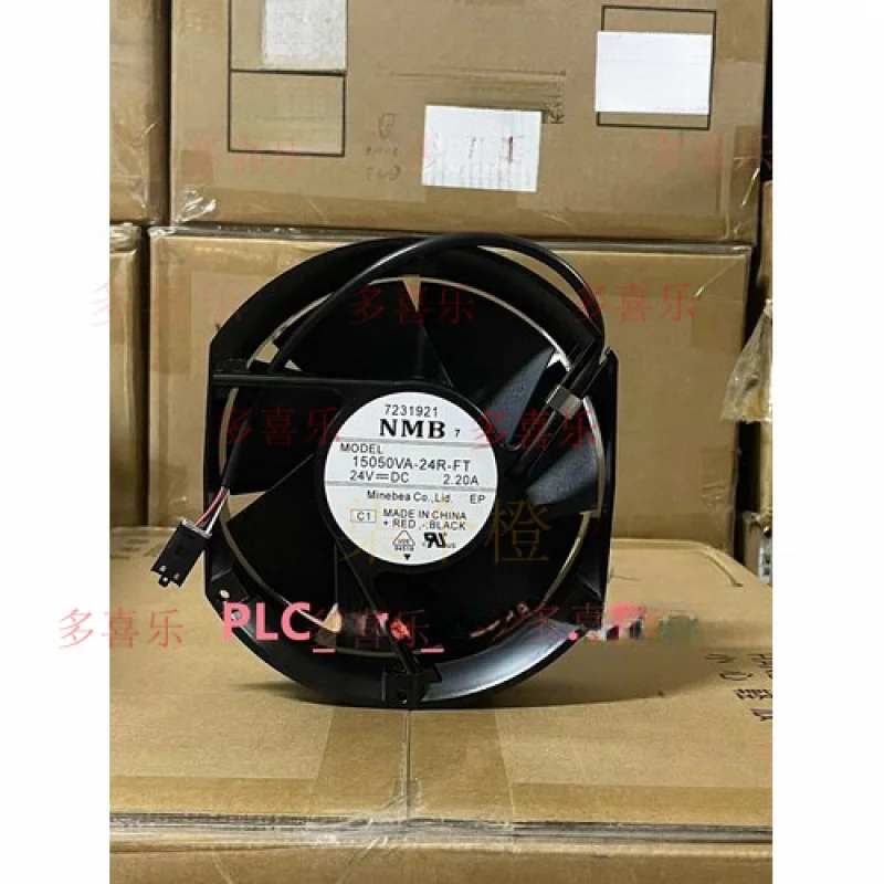 

ZMZM 1PCS for Aluminum frame cooling fan 172*150*51mm 15050VA-24R-FT 24VDC 2.20A # WD8.