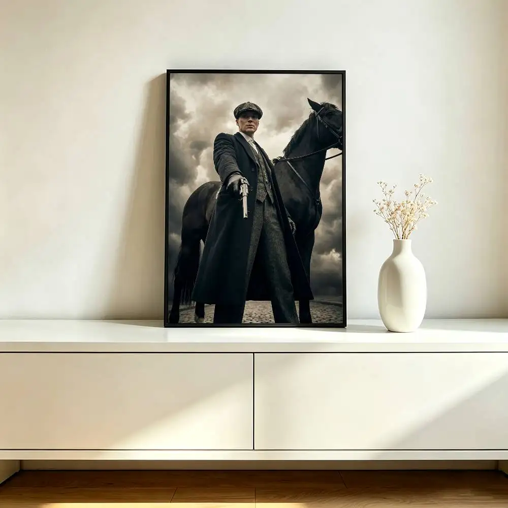 TV series Peaky b-Blinder Poster Waterproof Wall Art Sticker For Bar Living Room Vintage Decor High Quality Print Gift
