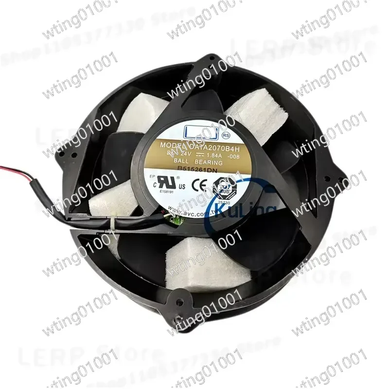 for AVC DATA2070B4H 20CM Cooling Fan DC 24V 1.84A High Airflow Blower for Electronic Devices Hot Selling Original Replacement