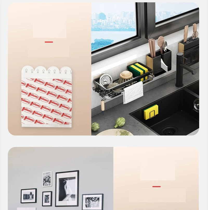 10/20/30pcs Command Strips Damage-Free Hanging removable Non-nail Double sided adhesive Non-trace Picture frame tape