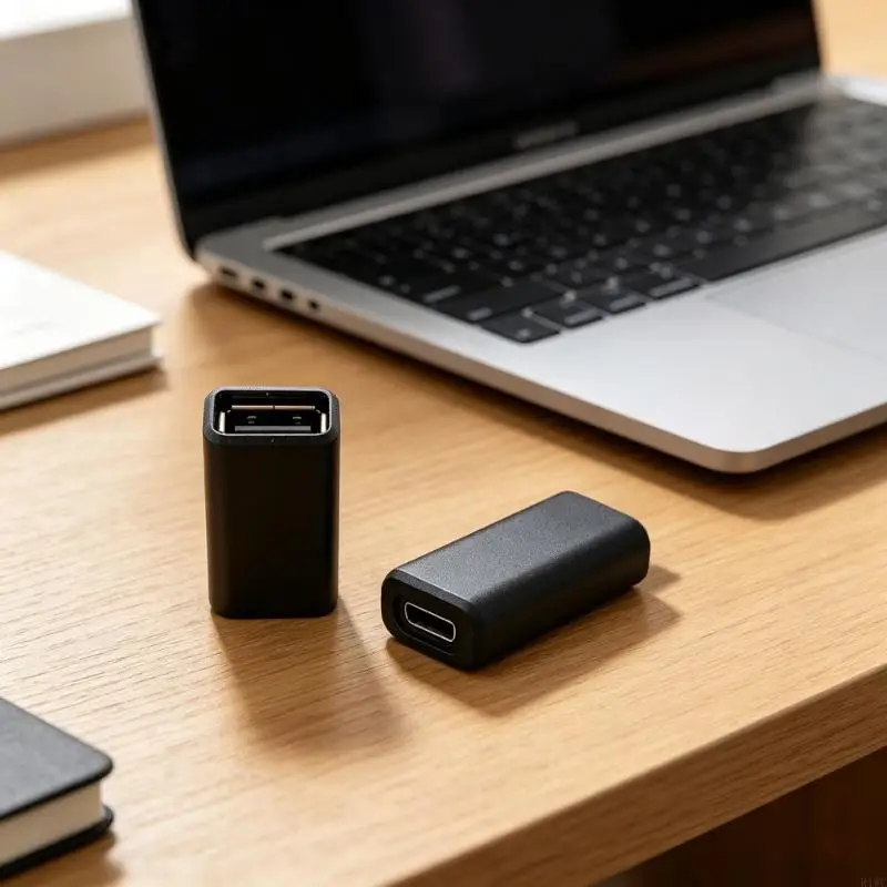 USB C To USB Converter For Various Electronic Devices Simple Installation 