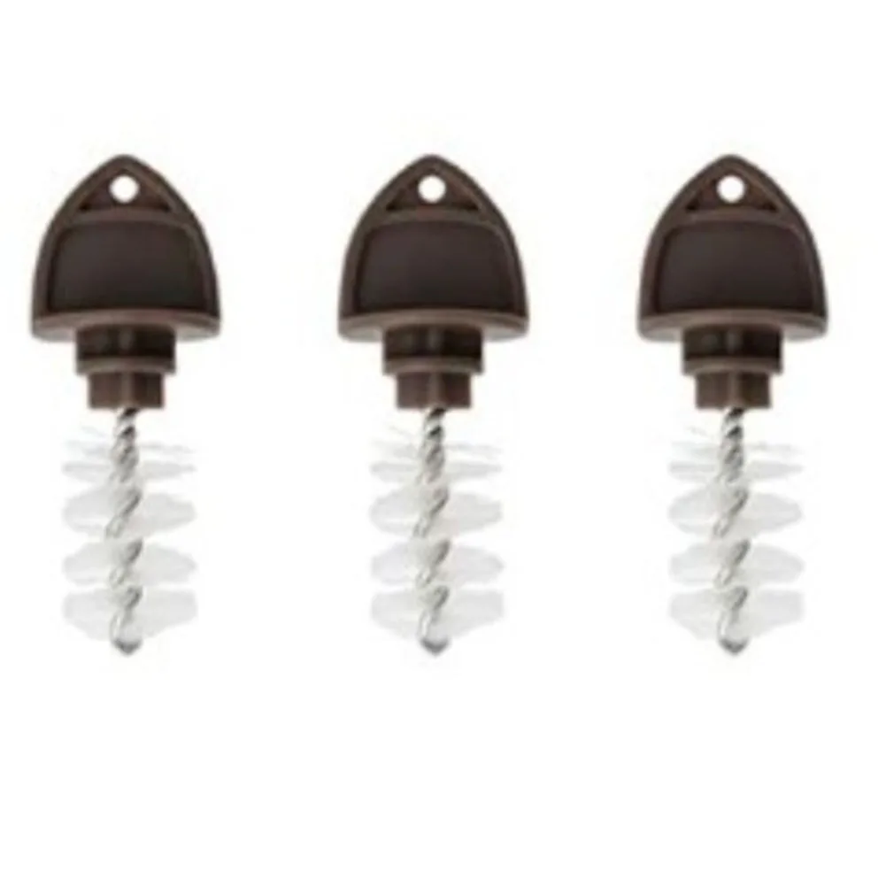 

3Pcs Beer Tap Plug Brush 304 Stainless Steel ABS Beer Faucet Tap Cleaning Brush Plug For Kitchen Bar Beer Faucet Cleaning Tool
