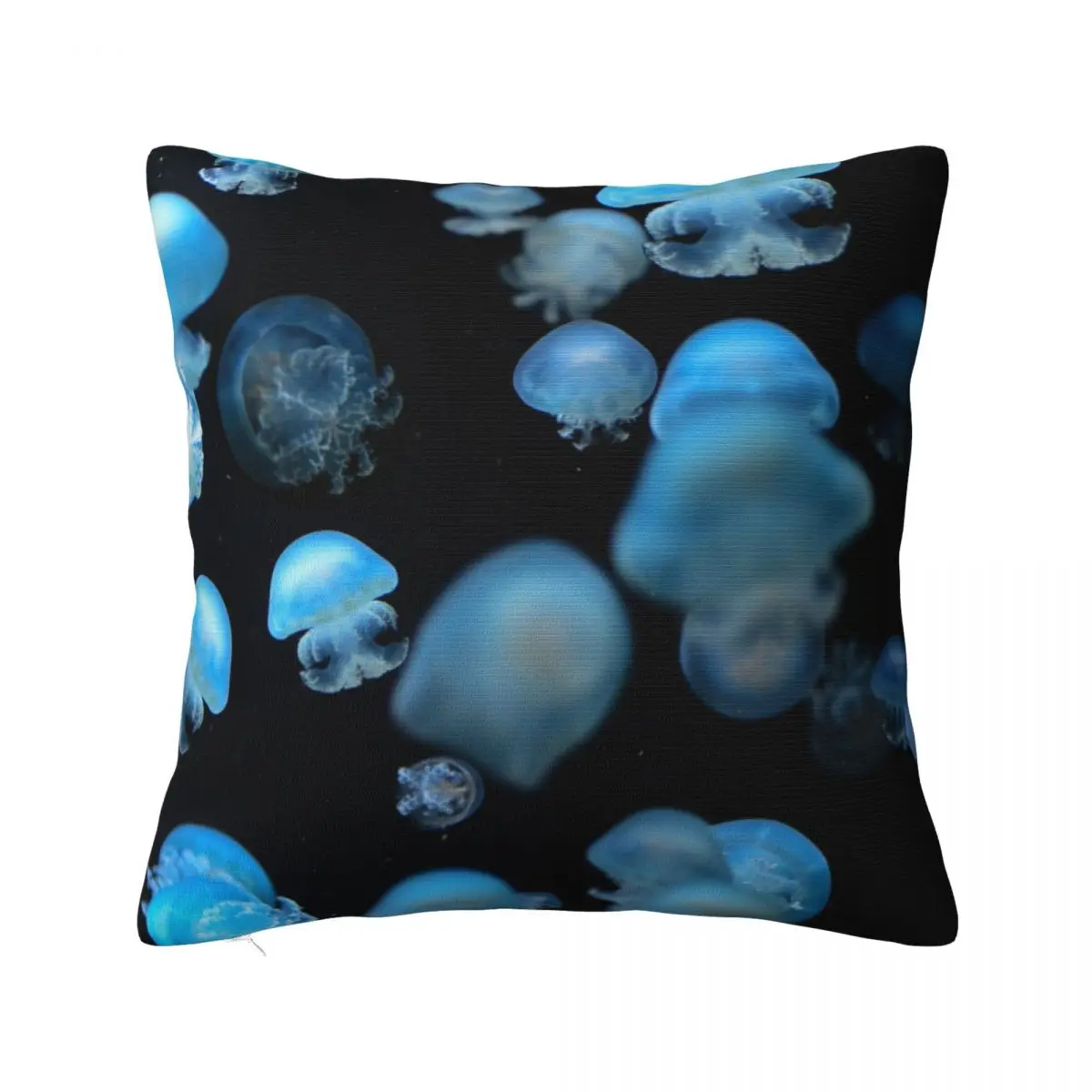 Jellyfish Sea Animal Pillowcase Double-sided Printing Polyester Cushion Cover Decorative Pillow Case Cover Home Square 40X40cm