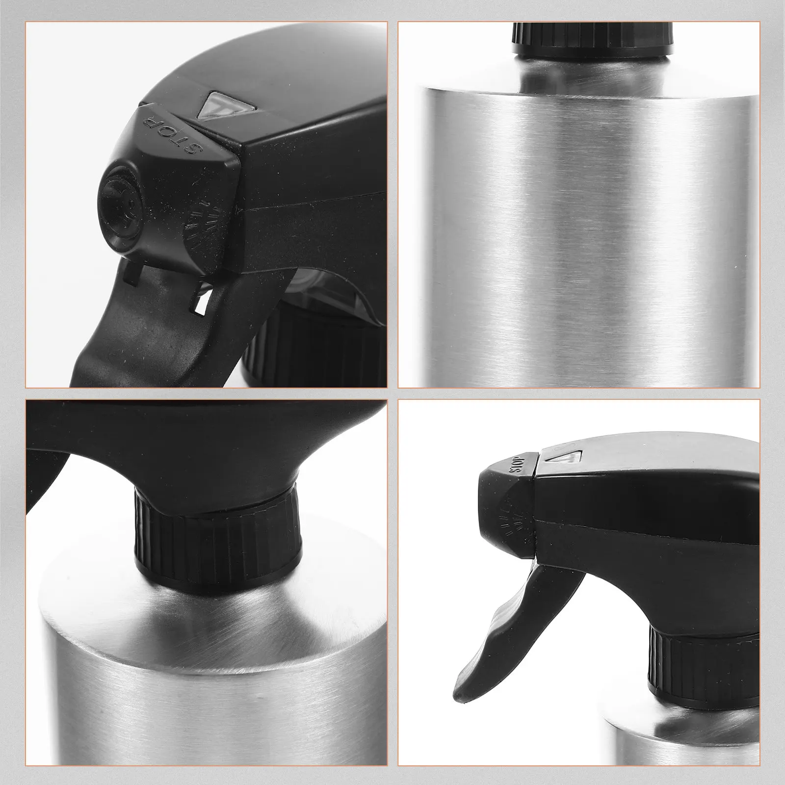 

Stainless Steel Plant Mister Spray Bottle Vintage Retro Design For Succulents Bonsai Indoor Outdoor Plants Gardening Tools