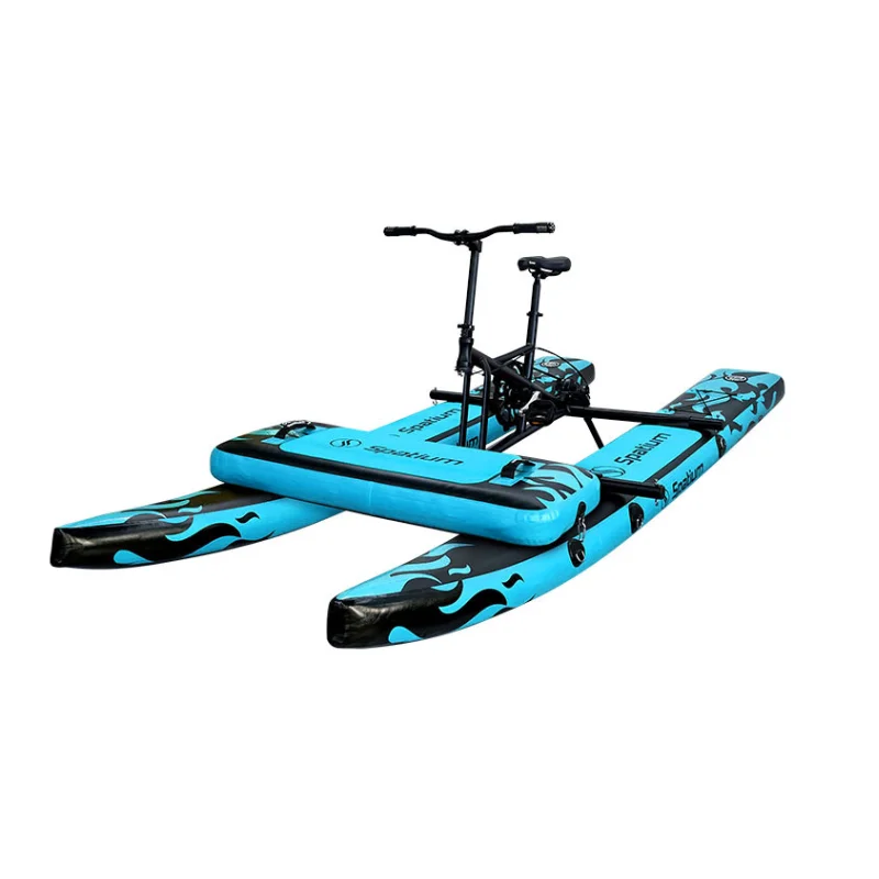 Barco inflável pedal bicicleta, água esporte equipamentos, mar, venda