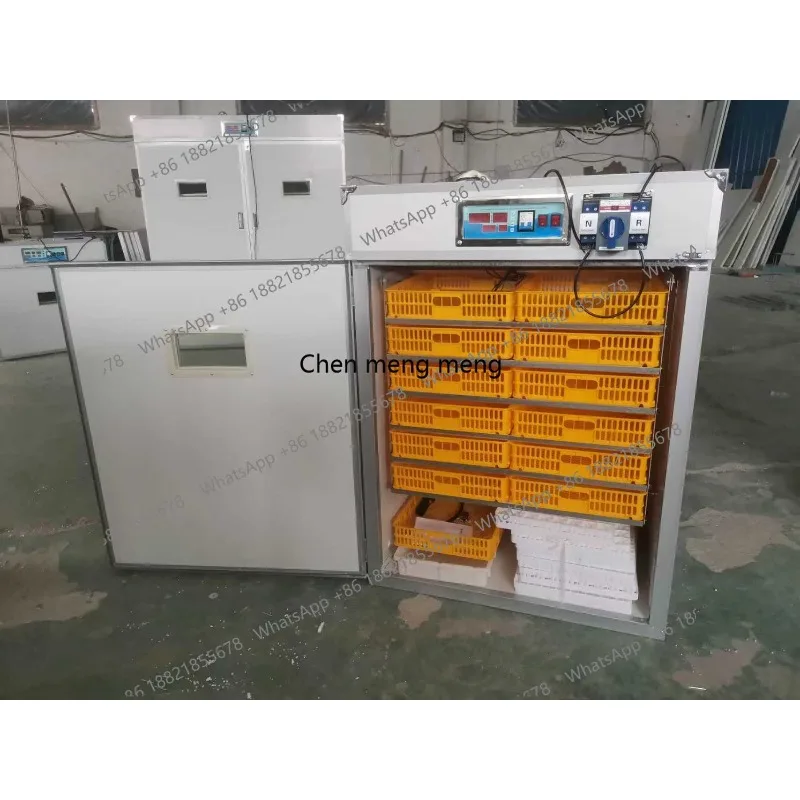 Commercial 528 Egg Incubator With Stainless Steel Interior Easy To Clean And Disinfect Ultimate 1056 Smart Incubator
