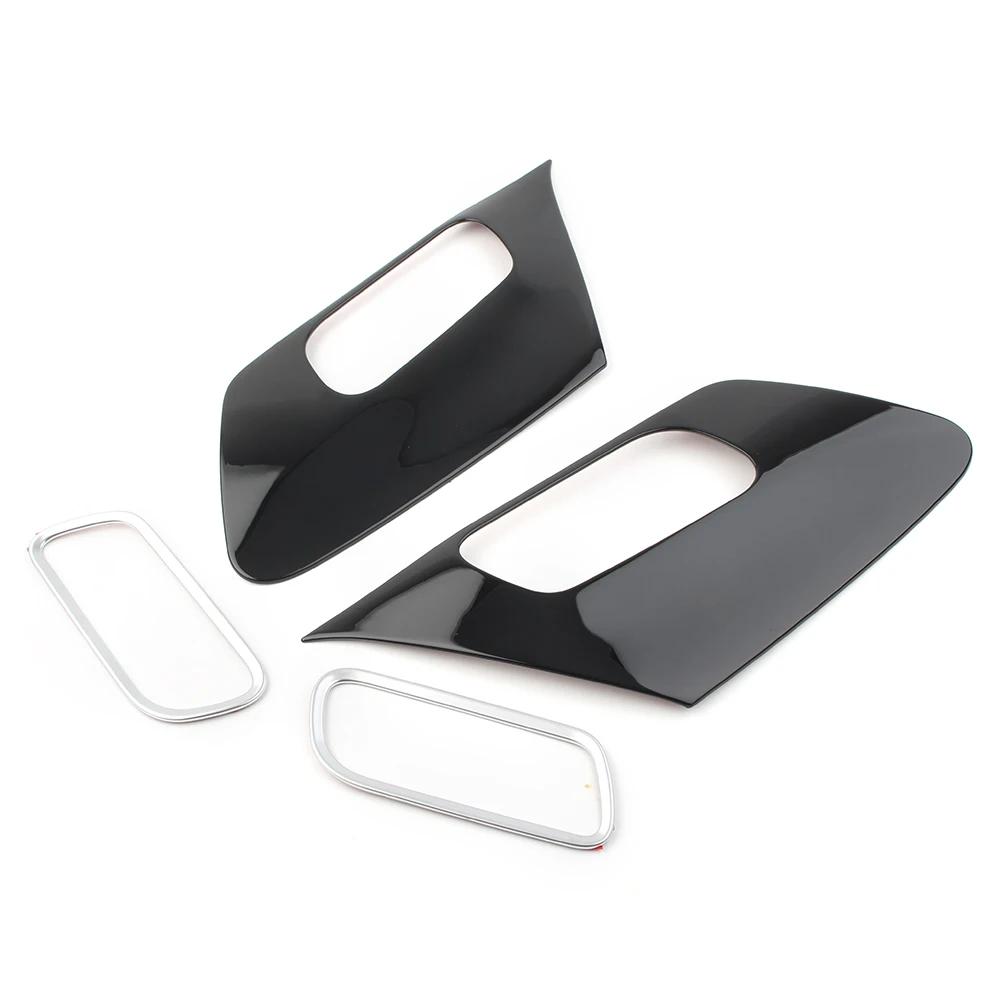 2Pcs ABS Car Interior Door Handle Cover Decoration Trim For Toyota Sienta 2016 2017 2018