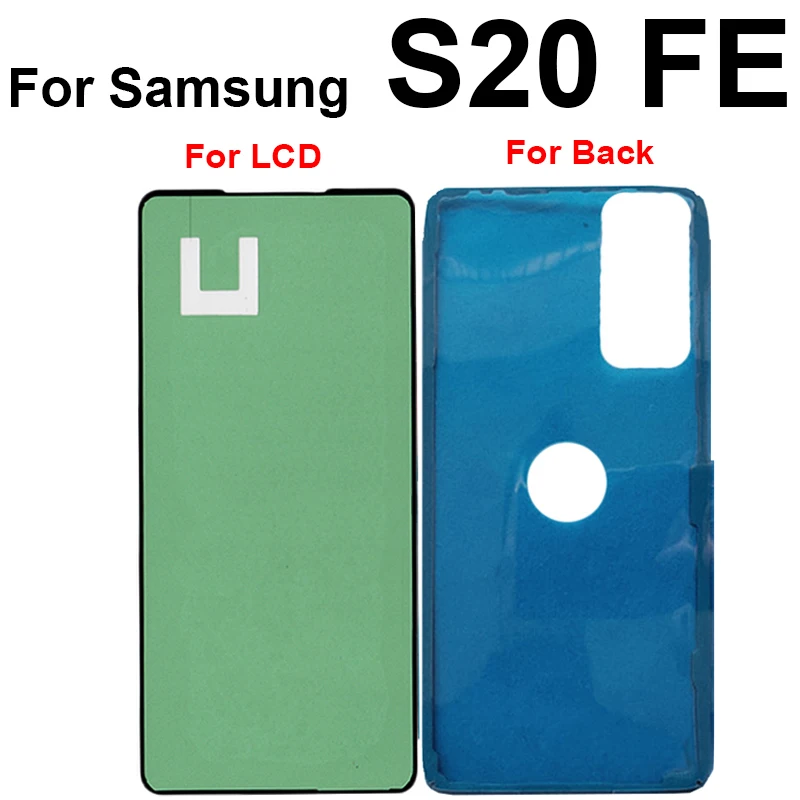 For Samsung Galaxy S20 S20 Plus S20 Ultra S20 FE LCD Screen Back Battery Cover Camera Lens Waterproof Adhesive Sticker Tape