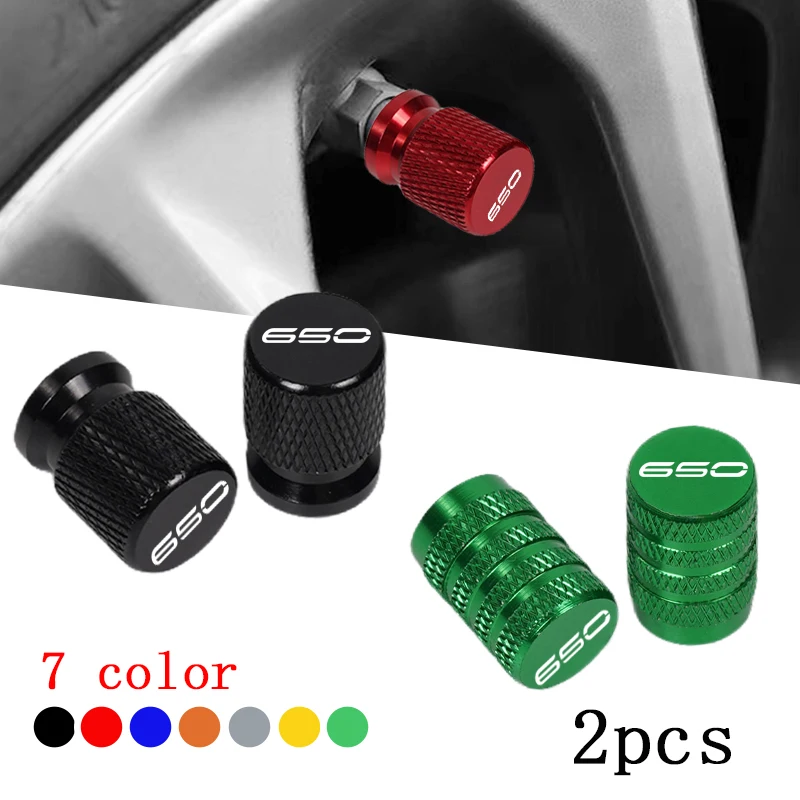 For KAWASAKI Z650 Z 650 RS Ninja650 2017-2026 Accessories 2pcs Motorcycle CNC Aluminum Tire Valve Air Port Stem Cover Caps