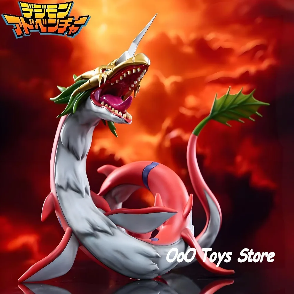 17.5cm/6.89in Anime Digimon Adventure Figure Mega Seadramon Action Figures Pvc Statue Collection Model Toys Gifts view 3